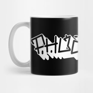 3d phuck up (white logo) Mug